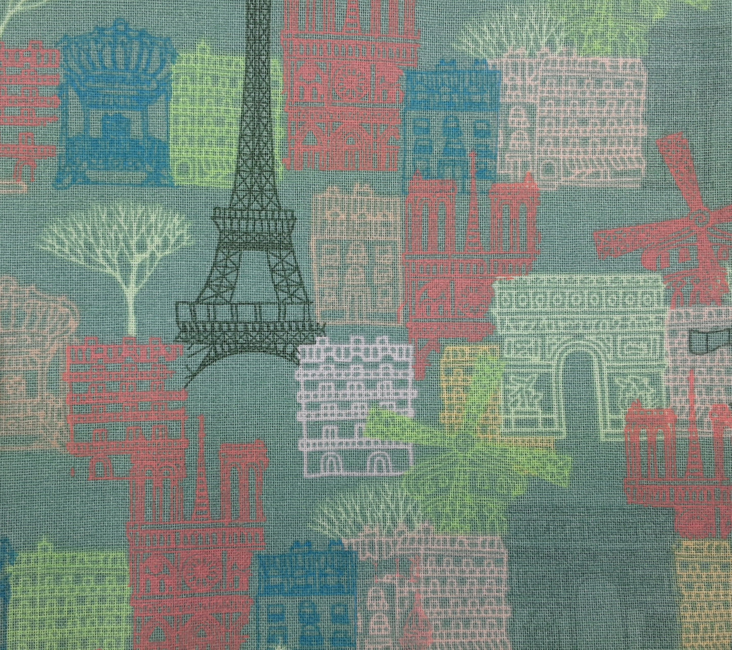 Sketches of Paris- Fat Quarter