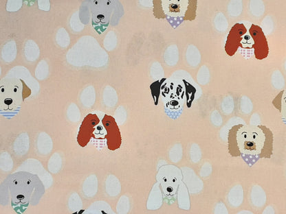 Dog In Neckerchiefs - Cotton Prints