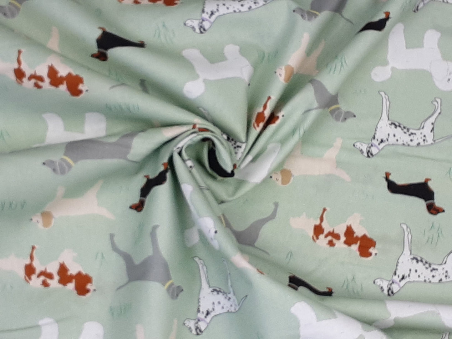 Dog Walks - Cotton Prints