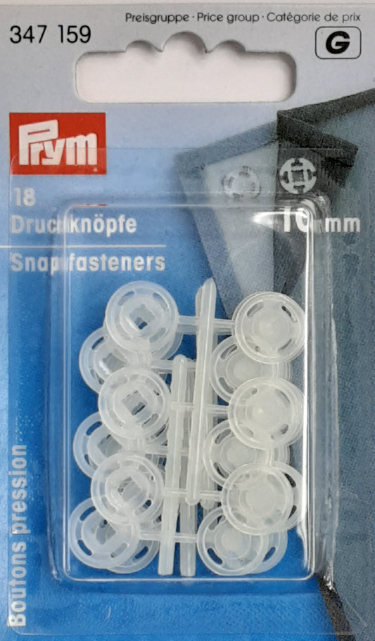 Prym Snap Fasteners 10mm