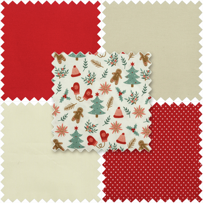 Fat Quarter Pack: Gingerbread: