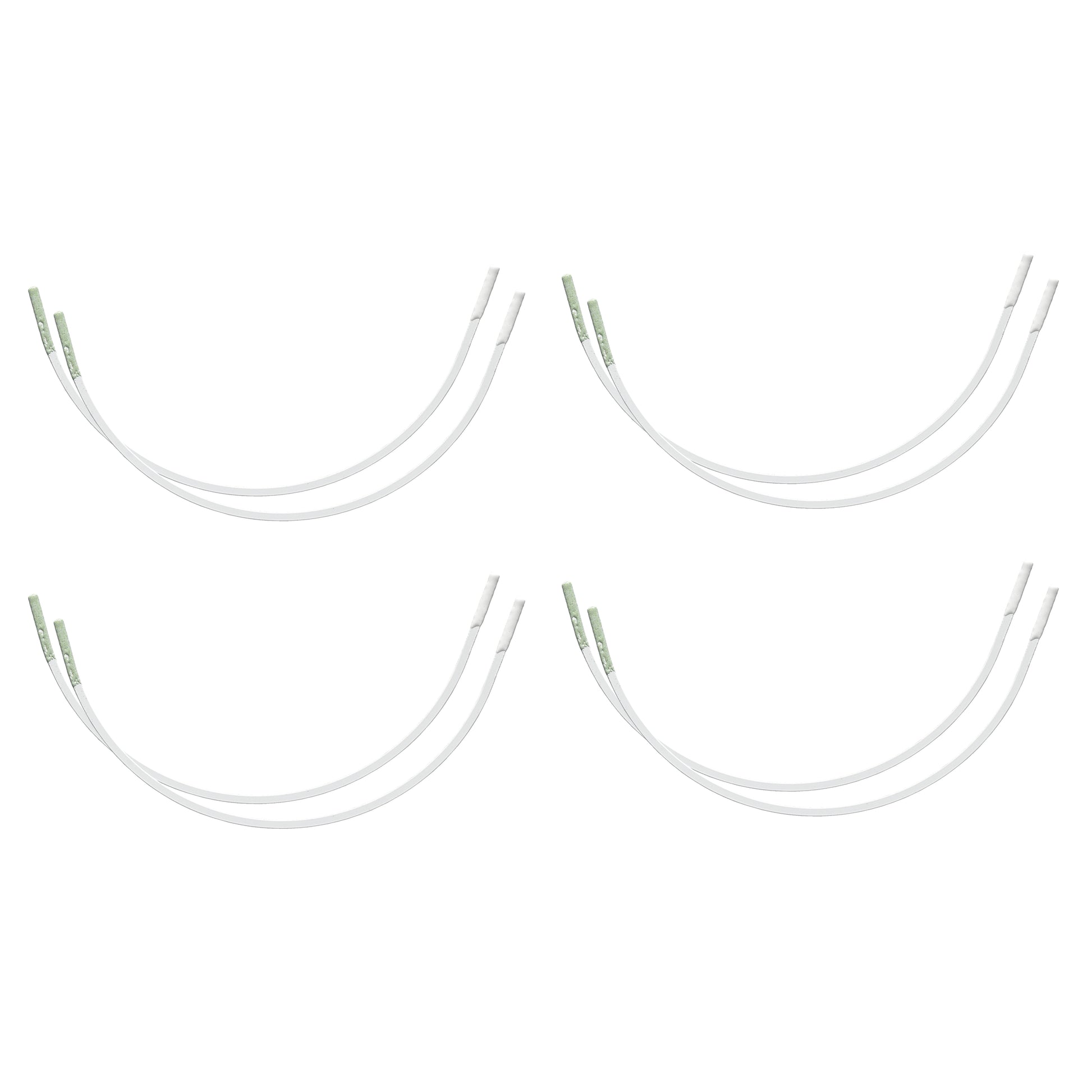 Bra Wires: 4 Pairs: 18cm: White