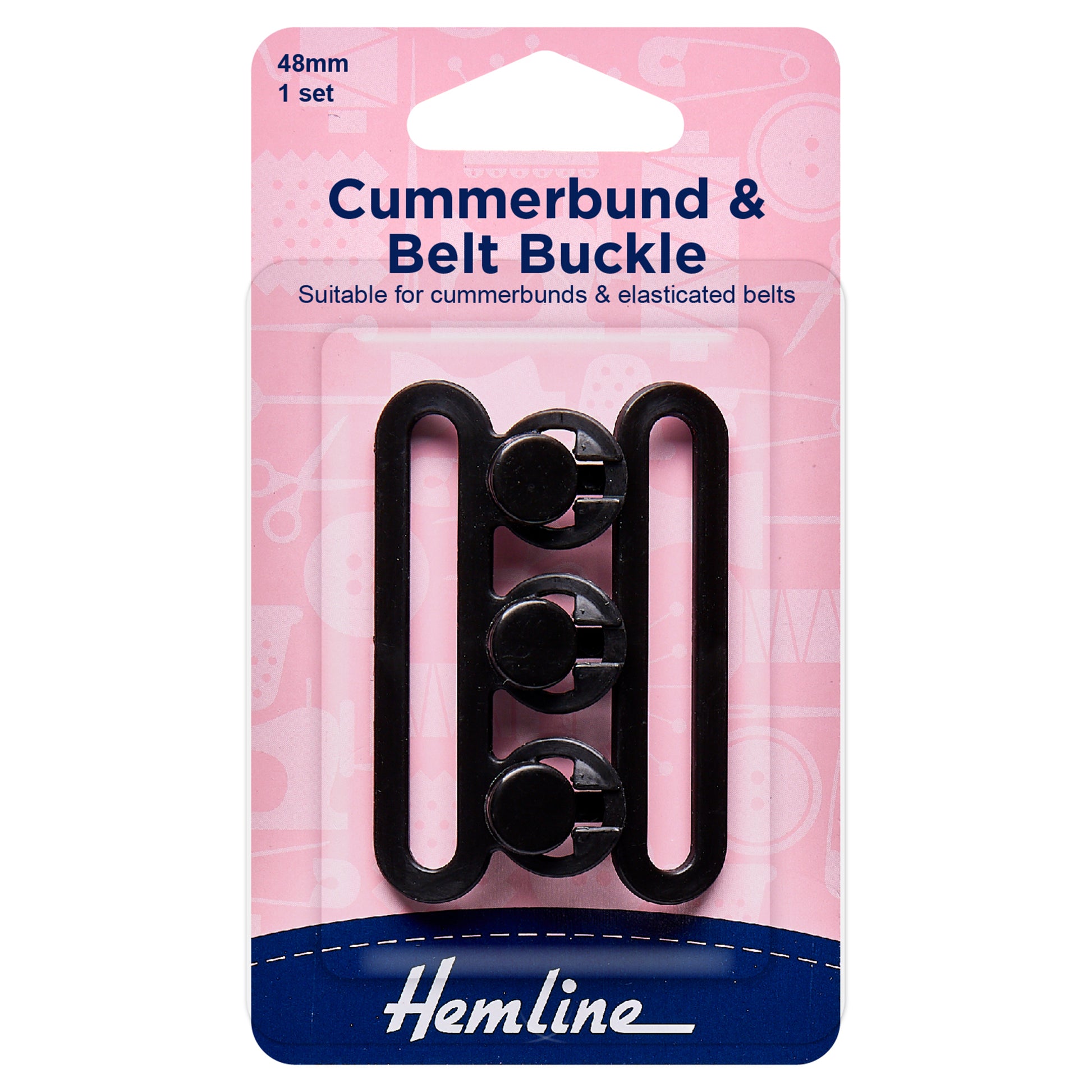 Cummerbund Clip: Black