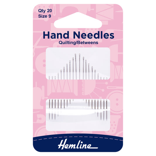 Hand Needles ,Quilting/Betweens Size 9