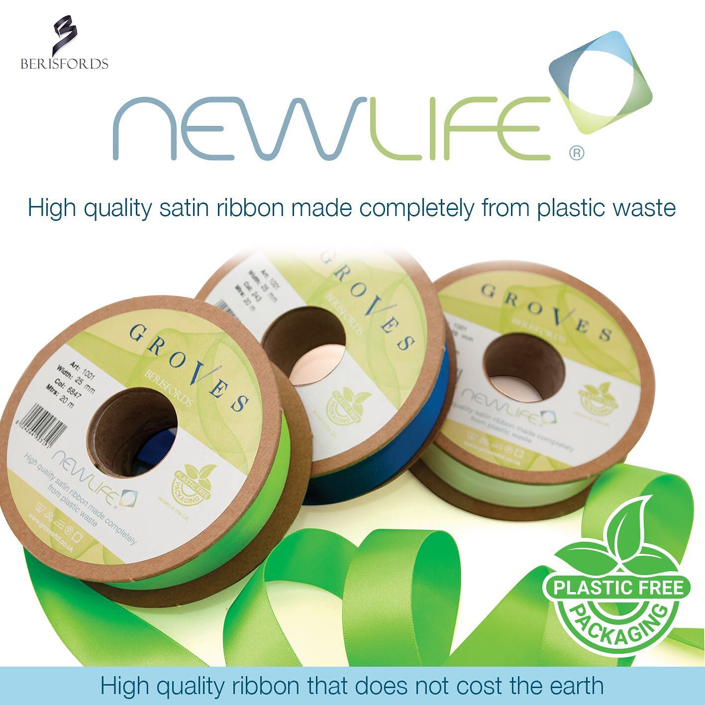 Newlife: Double Faced Satin: 35mm: Honey Gold