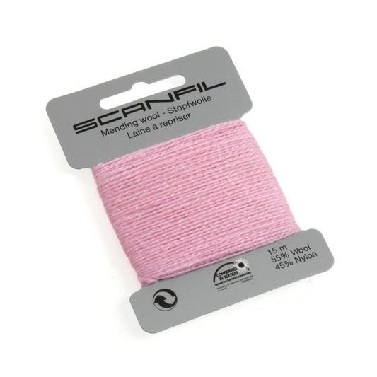 Mending Wool 15m: Pink