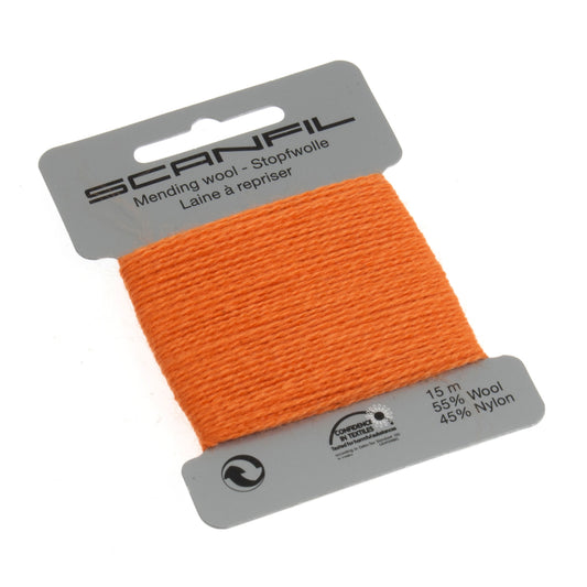 Mending Wool 15m: Orange