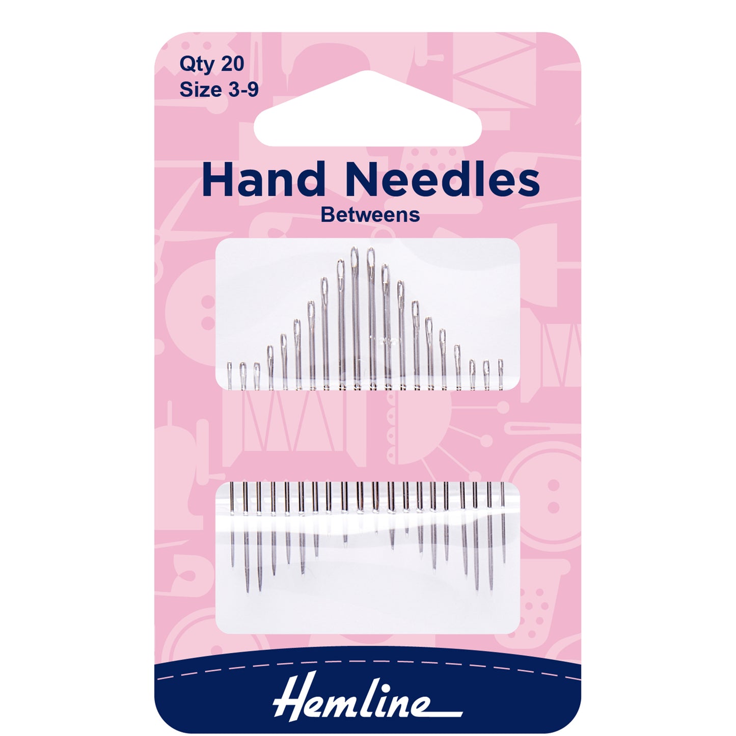 Hand Needle- Betweens Size 3-9