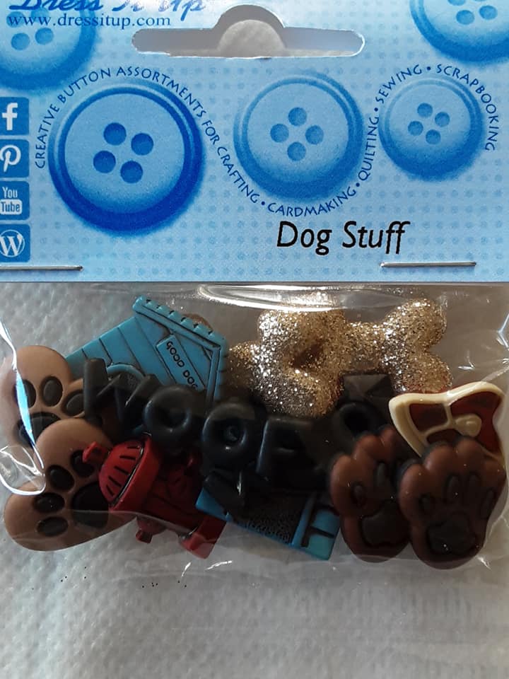 Craft Buttons/ Dog Stuff