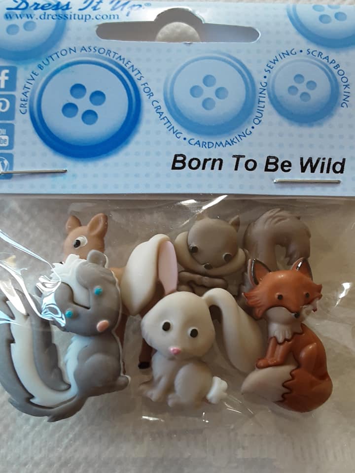 Craft Buttons/ Born to Be Wild