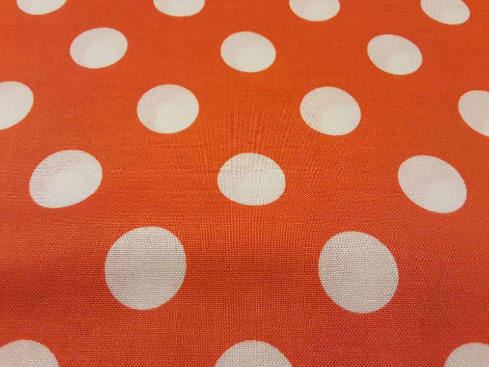 White Dots on Orange