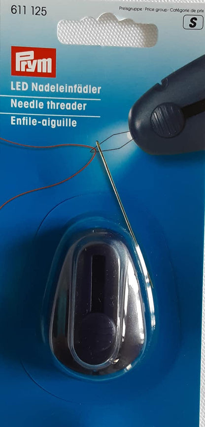 needle threader with LED light