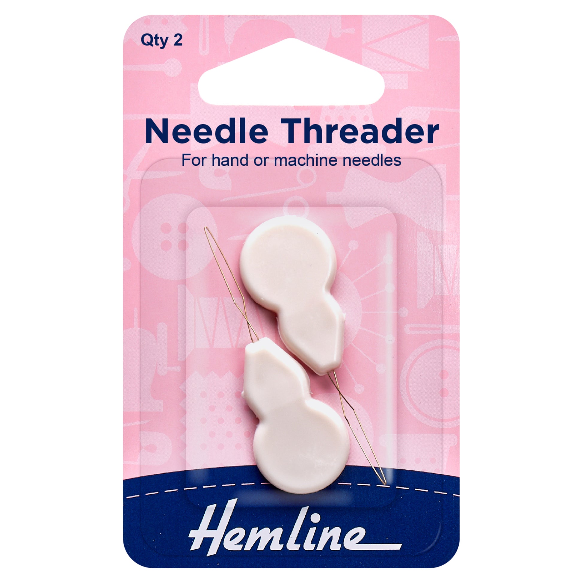 Needle Threader with Plastic Handle