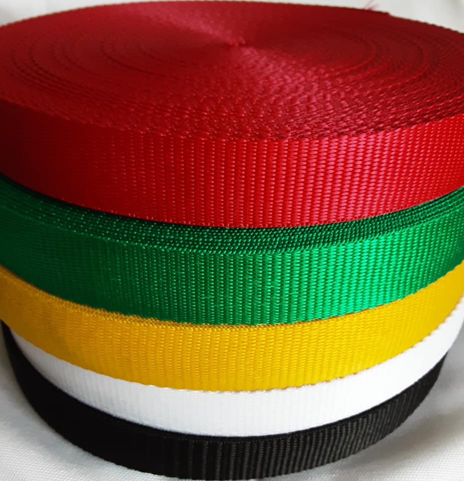 Pweb polyester webbing 2.5cm