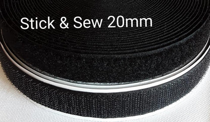 Stick & Sew Hook and Loop Tape