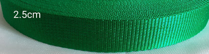 Pweb polyester webbing 2.5cm