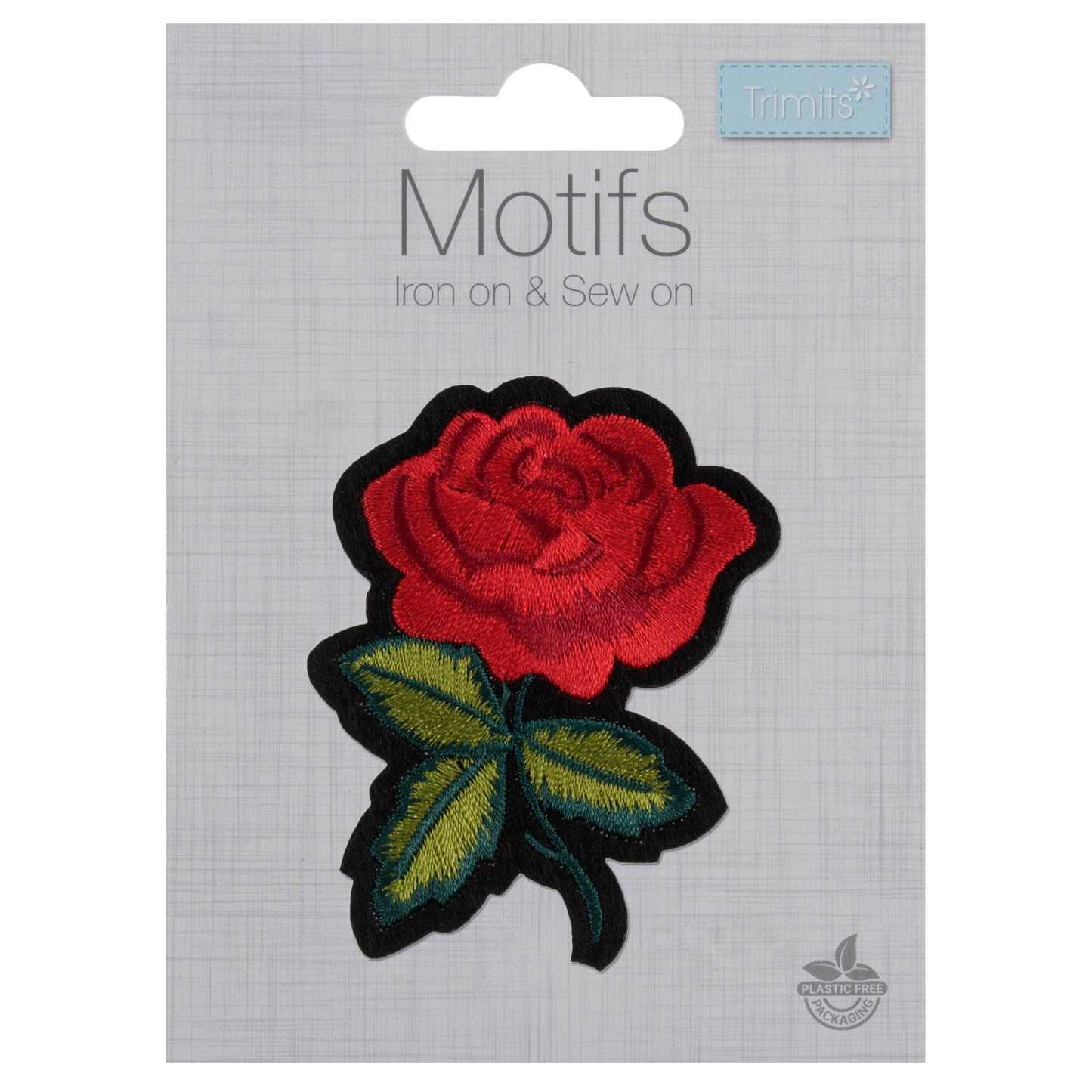 Iron or sew on Motifs-Roses