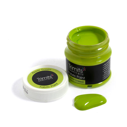 Fabric Paint Pot 50ml - Apple Green