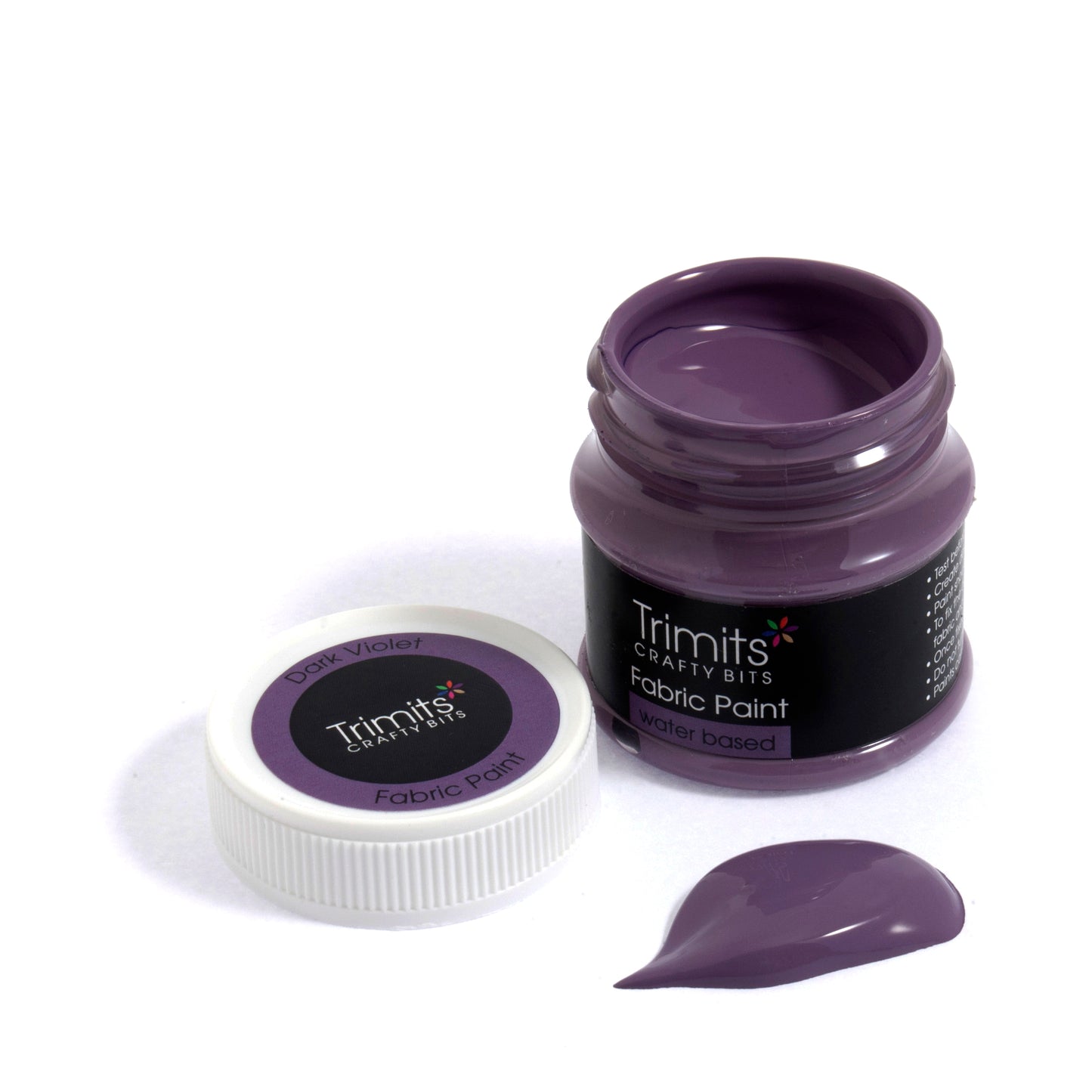 Fabric Paint Pot 50ml - Dark Violet