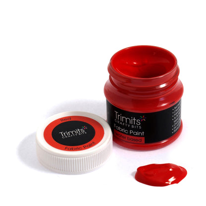 Fabric Paint Pot 50ml - Red
