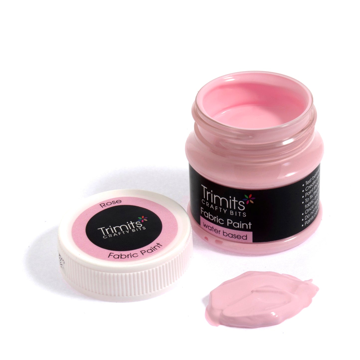 Fabric Paint Pot 50ml - Rose