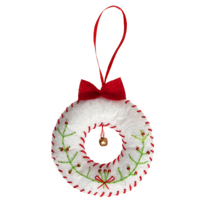 Felt Decoration Kit: Christmas: Wreath