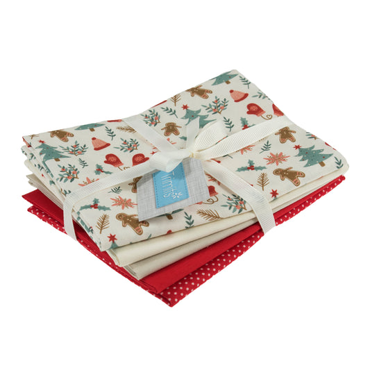 Fat Quarter Pack: Gingerbread: