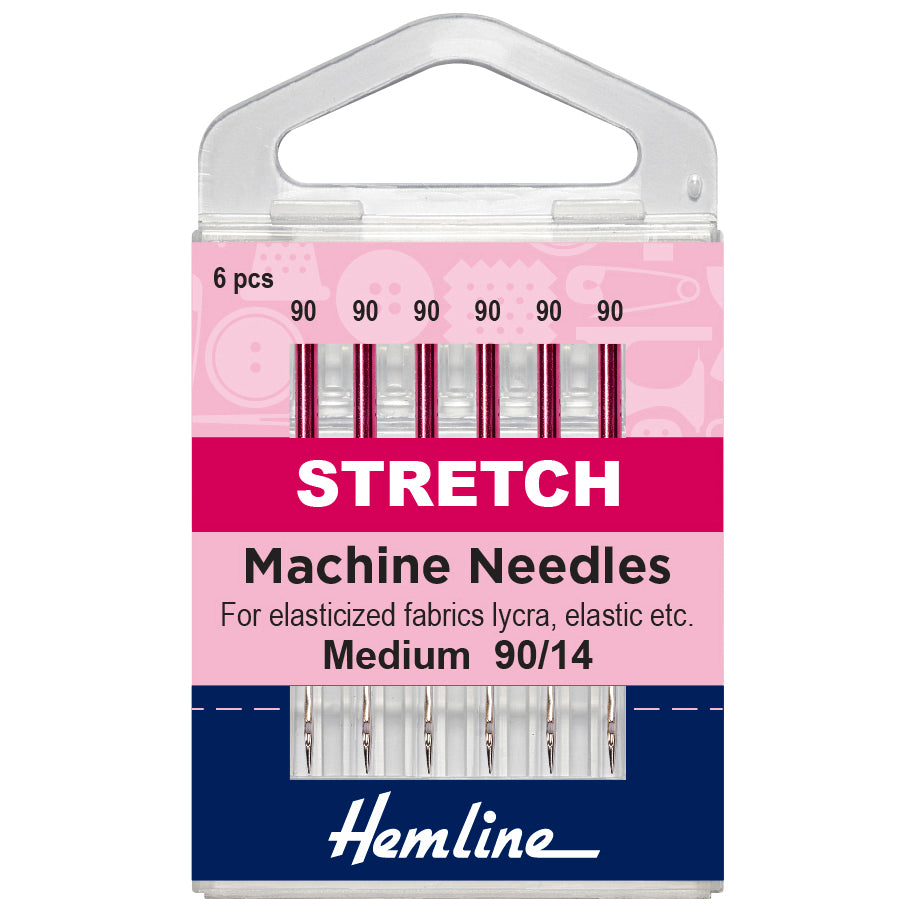 Sewing Machine Needles: Stretch: Medium 90/14