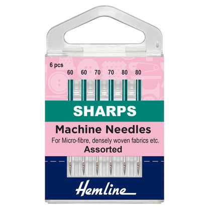 Sewing Machine Needles: Sharp/Micro: Mixed