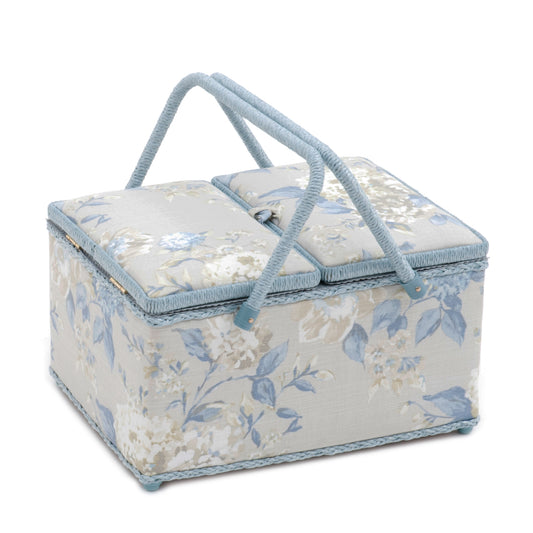 Sewing Box Twin Lid Rectangle