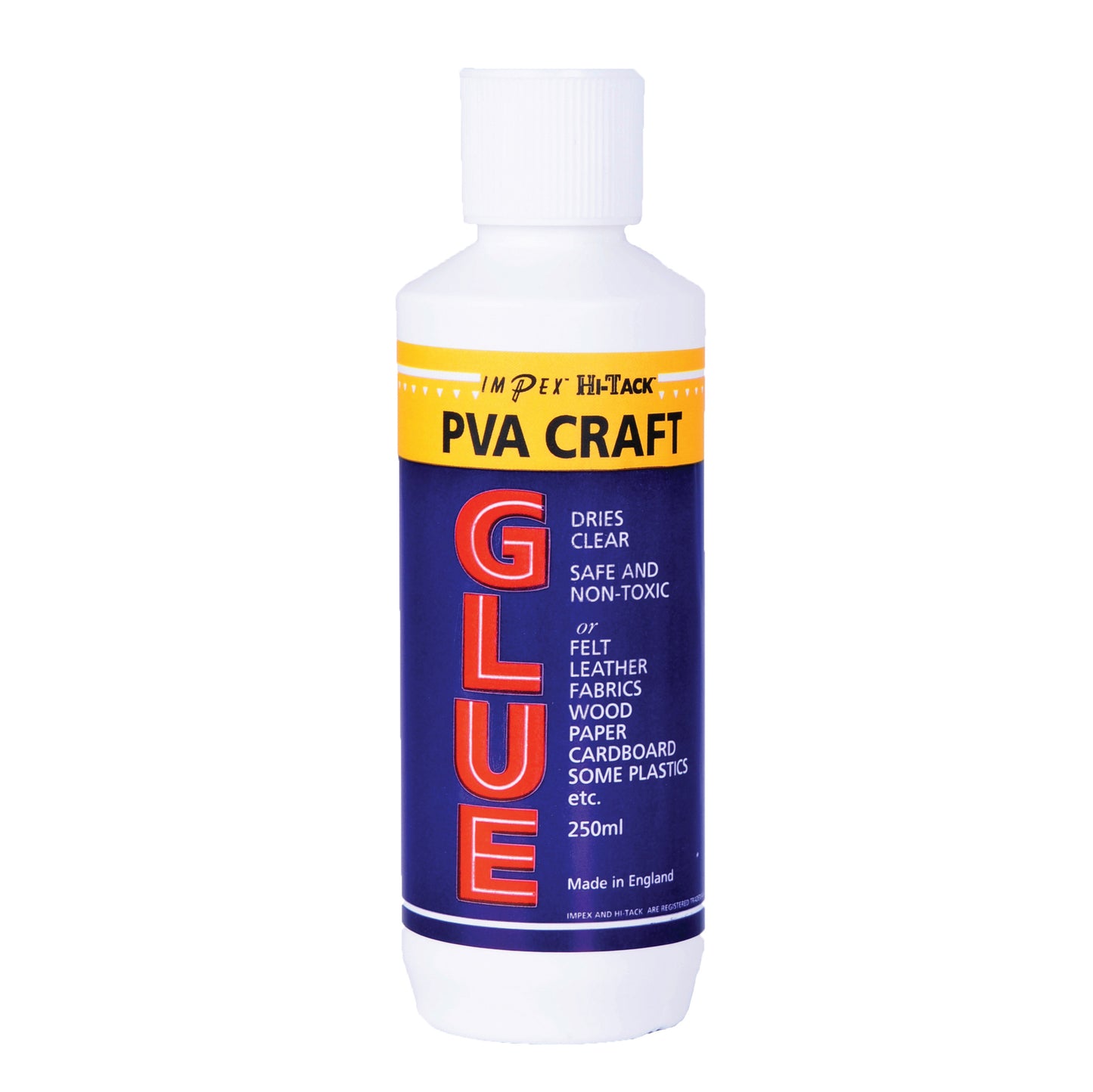Hi-Tack PVA Craft Glue 250ml