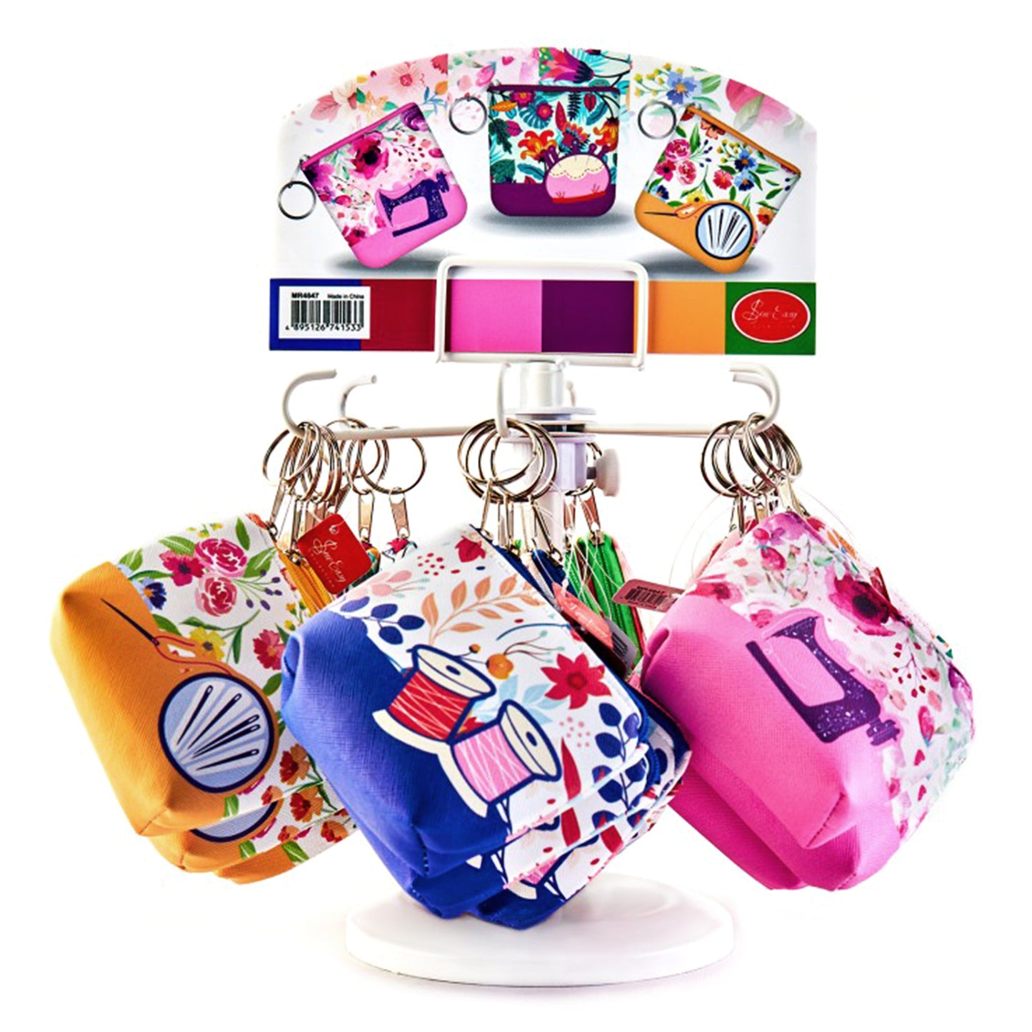 Coin Purse with Key Ring