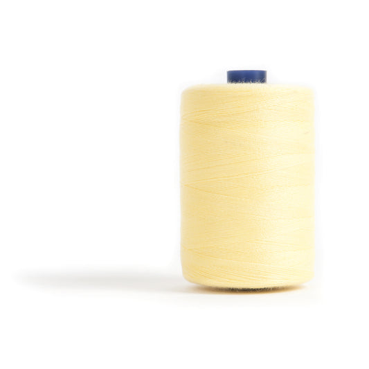 Sewing and Overlocking Thread: 1,000m: Lemon