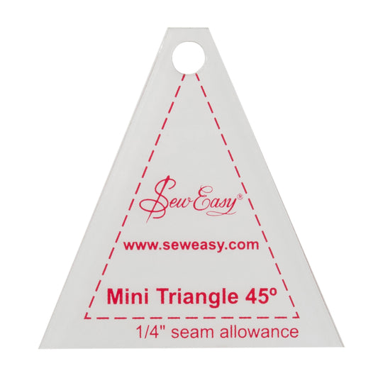 Template: Mini: 45° Triangle: 2.5 x 2.4in