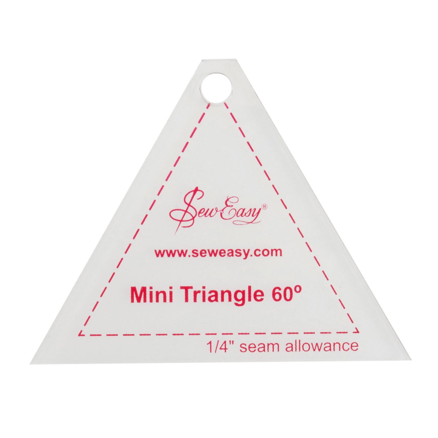 Template: Mini: 60° Triangle: 3.17 x 2.4in