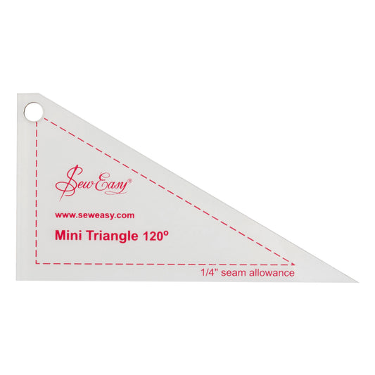 Template: Mini: 120° Triangle: 4.6 x 2.5in