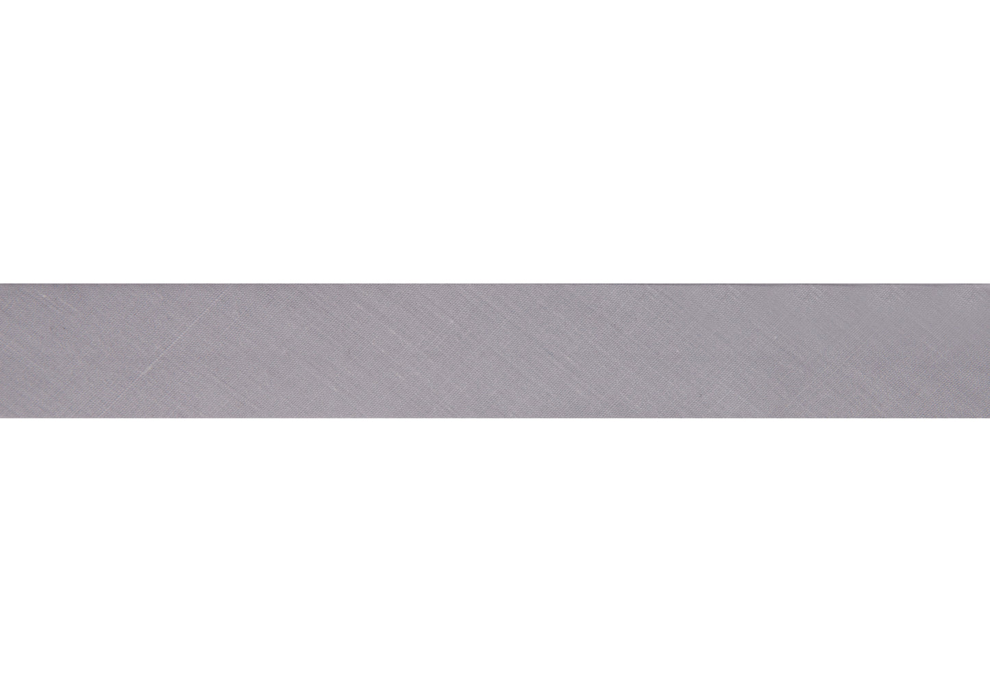 Trim: Bias Binding: Polycotton: 2.5m x 25mm: Pale Grey