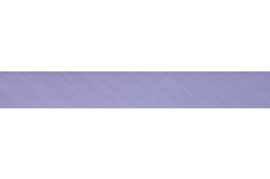 Trim: Bias Binding: Polycotton: 2.5m x 25mm: Heather