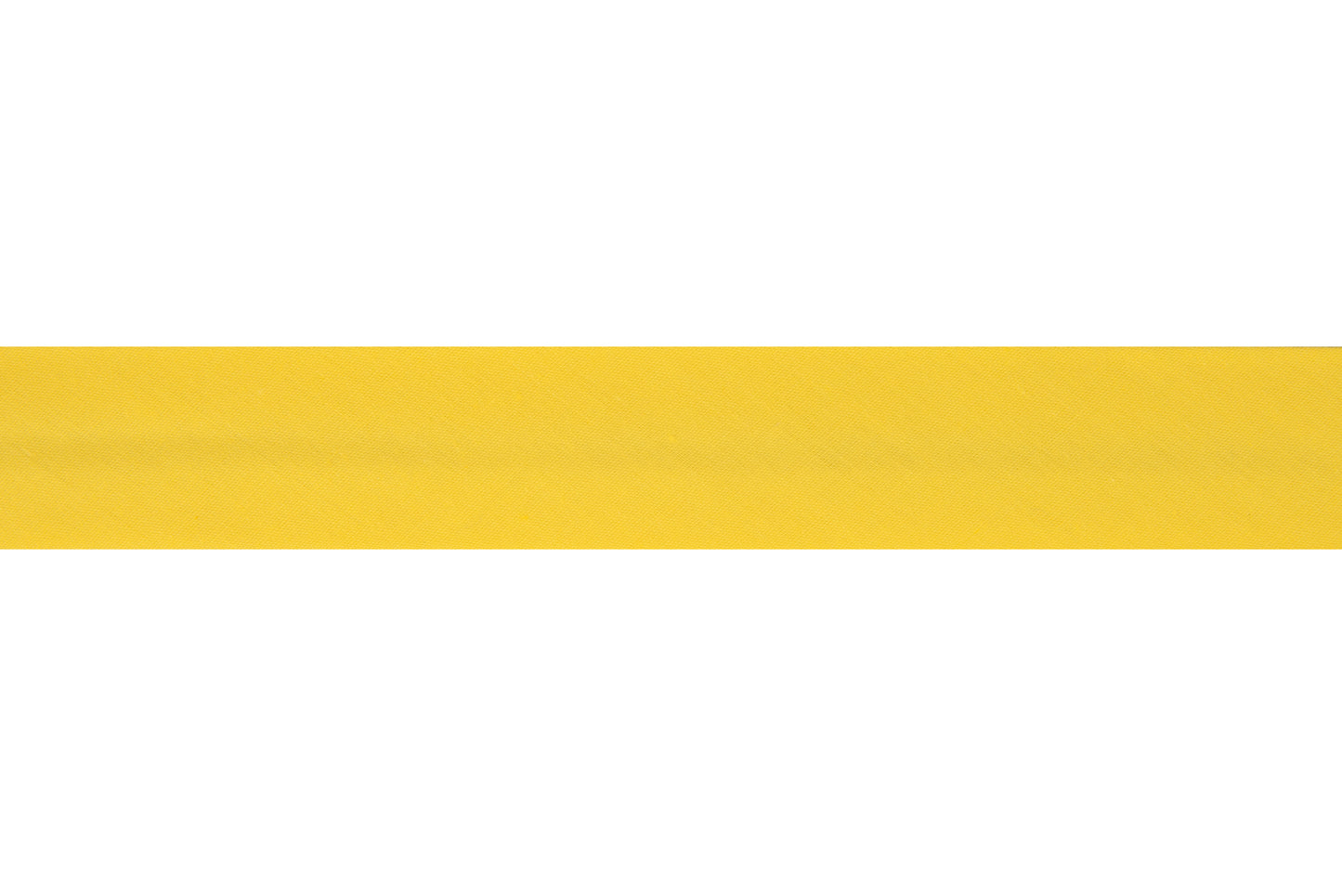 Trim: Bias Binding: Polycotton: 2.5m x 25mm: Canary