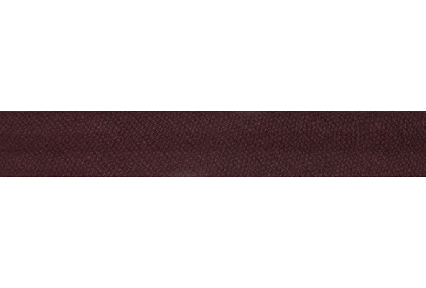 Trim: Bias Binding: Polycotton: 2.5m x 25mm: Chocolate