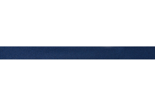 Trim: Bias Binding: Satin: 2m x 15mm: Navy