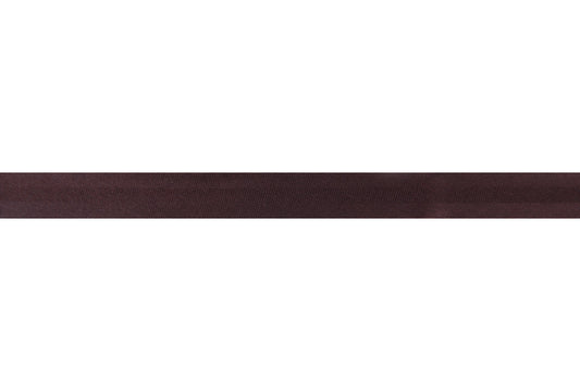 Trim: Bias Binding: Satin: 2m x 15mm: Brown