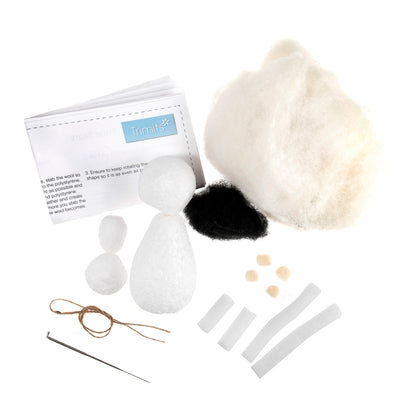 Needle Felting Kit: Polar Bear