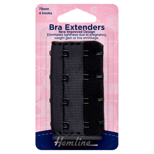 Bra  Back Extenders:  75mm