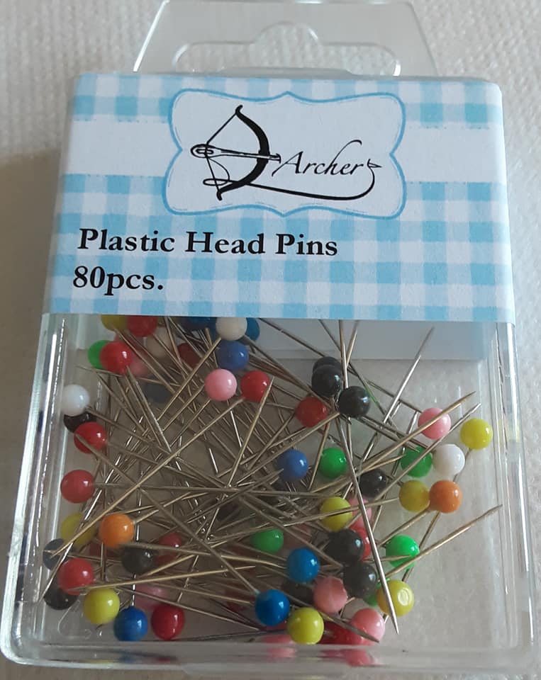 Plastic Head Pins 80pcs